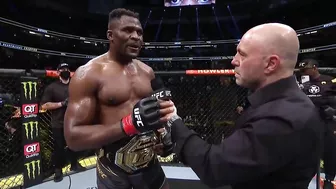 UFC 270: Francis Ngannou Octagon Interview