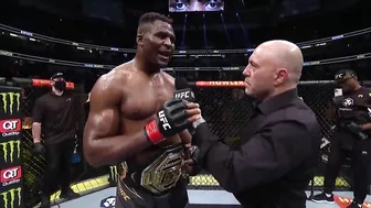 UFC 270: Francis Ngannou Octagon Interview