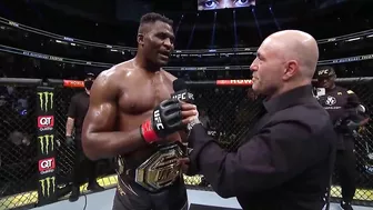 UFC 270: Francis Ngannou Octagon Interview