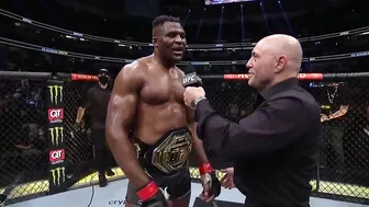 UFC 270: Francis Ngannou Octagon Interview