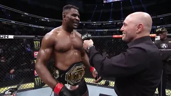 UFC 270: Francis Ngannou Octagon Interview