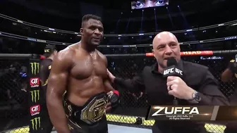 UFC 270: Francis Ngannou Octagon Interview