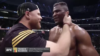 UFC 270: Francis Ngannou Octagon Interview