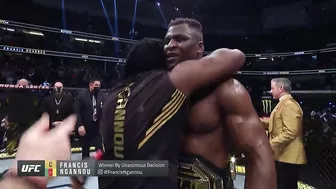 UFC 270: Francis Ngannou Octagon Interview