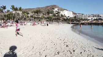 Gran Canaria Anfi del Mar Beach walk | Spain 4K| Best beaches | Beach Walk Tours