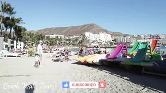 Gran Canaria Anfi del Mar Beach walk | Spain 4K| Best beaches | Beach Walk Tours