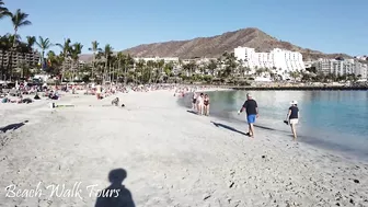 Gran Canaria Anfi del Mar Beach walk | Spain 4K| Best beaches | Beach Walk Tours