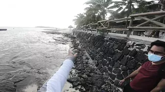 Quick Shore Casting at Blue Bay- Beach Fishing in Mauritius 2022..