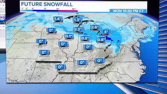 A blanket of snow and ice impacts travel