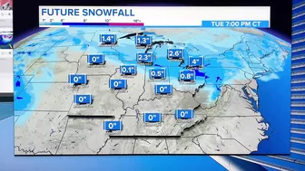 A blanket of snow and ice impacts travel