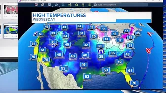 A blanket of snow and ice impacts travel