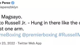 CELEBRITIES REACT TO MARK MAGSAYO BEATING GARY RUSSELL JR.: WARD, PACQUIAO, HANEY, CASIMERO, & MORE