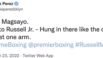 CELEBRITIES REACT TO MARK MAGSAYO BEATING GARY RUSSELL JR.: WARD, PACQUIAO, HANEY, CASIMERO, & MORE