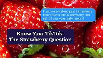 Why Rejecting Strawberries Makes You a Loyal Spouse on TikTok