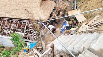 Bohol beach house build  1/25/22..CURVES...