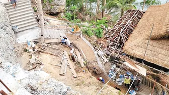 Bohol beach house build  1/25/22..CURVES...