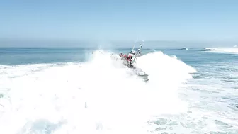 Coast Guard Charging Ocean Beach 1-24-22 #coastguard #surf #sanfrancisco