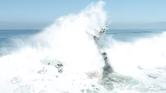 Coast Guard Charging Ocean Beach 1-24-22 #coastguard #surf #sanfrancisco