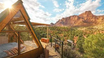 Zion cabin most-liked Airbnb home on Instagram