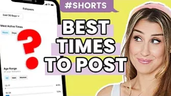 When to post on INSTAGRAM #shorts