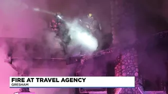 News Update: Fire at travel agency, local group wants to preserve Alpenrose