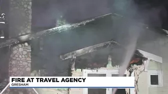 News Update: Fire at travel agency, local group wants to preserve Alpenrose