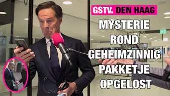 BREEK. GEENSTIJL LOST MYSTERIE GEHEIMZINNIG PAKKETJE OP