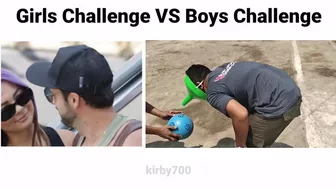 Girls Challenge vs Boys Challenge