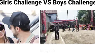 Girls Challenge vs Boys Challenge