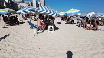 ???????? Summer ☀️????️  Rio de Janeiro - Brasil - Relaxing Leblon Beach Walk 4K