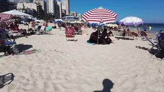 ???????? Summer ☀️????️  Rio de Janeiro - Brasil - Relaxing Leblon Beach Walk 4K