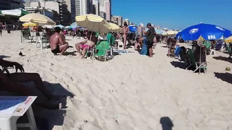 ???????? Summer ☀️????️  Rio de Janeiro - Brasil - Relaxing Leblon Beach Walk 4K