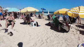 ???????? Summer ☀️????️  Rio de Janeiro - Brasil - Relaxing Leblon Beach Walk 4K