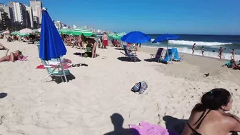 ???????? Summer ☀️????️  Rio de Janeiro - Brasil - Relaxing Leblon Beach Walk 4K