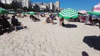 ???????? Summer ☀️????️  Rio de Janeiro - Brasil - Relaxing Leblon Beach Walk 4K