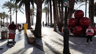 BENIDORM ???????? JANUARY 2022 OLD TOWN - Poniente Beach Costa Blanca Spain Walking Tour 4K