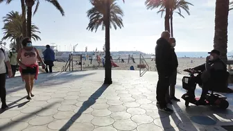 BENIDORM ???????? JANUARY 2022 OLD TOWN - Poniente Beach Costa Blanca Spain Walking Tour 4K