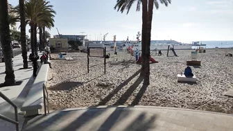 BENIDORM ???????? JANUARY 2022 OLD TOWN - Poniente Beach Costa Blanca Spain Walking Tour 4K