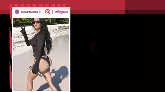 Kim Kardashian deletes bikini picture after Photoshop accusations | Page Six Celebrity News