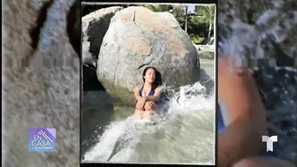 Salma Hayek alienta a cumplir los propósitos de año nuevo con foto en bikini | Telemundo