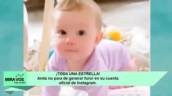 ANITA, la hermosa hija de PAMPITA es toda una estrella en Instagram, mirá las mejores fotos y videos