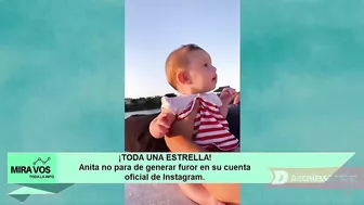 ANITA, la hermosa hija de PAMPITA es toda una estrella en Instagram, mirá las mejores fotos y videos