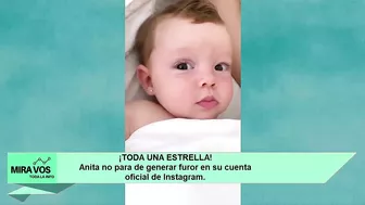 ANITA, la hermosa hija de PAMPITA es toda una estrella en Instagram, mirá las mejores fotos y videos