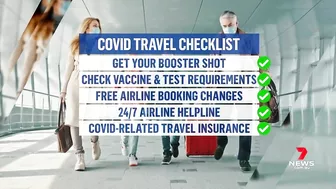 COVID advice for Australians travelling overseas | 7NEWS