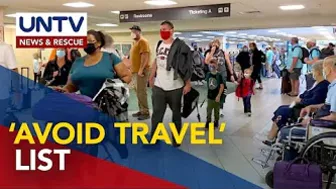 CDC adds 15 new countries on its ‘avoid travel’ list