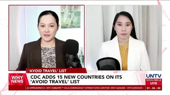 CDC adds 15 new countries on its ‘avoid travel’ list