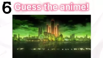 GUESS THE ANIME BY ONE PICTURE!