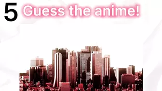 GUESS THE ANIME BY ONE PICTURE!