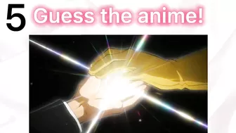 GUESS THE ANIME BY ONE PICTURE!