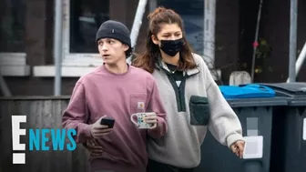 Zendaya & Tom Holland Getting COZY in the U.K. (See Pics!) | E! News